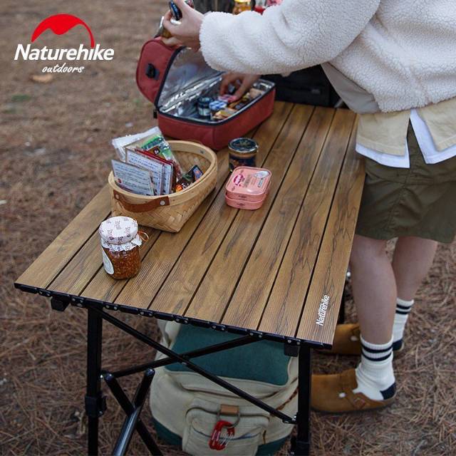 Bàn gấp dã ngoại Naturehike Portable Wooden Folding Table NH19Z003-D - 9537