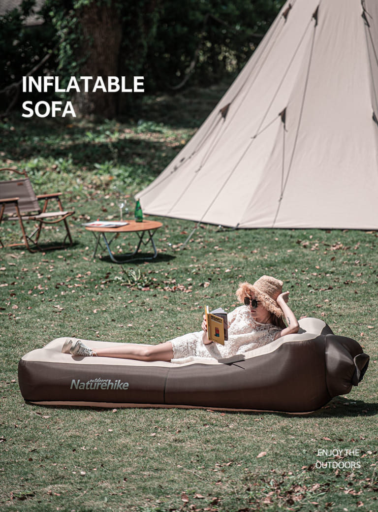 Ghế sofa nằm bơm hơi 2 lớp Naturehike Double Layer Inflatable Sofa Bed NH20FCD05 - 9595