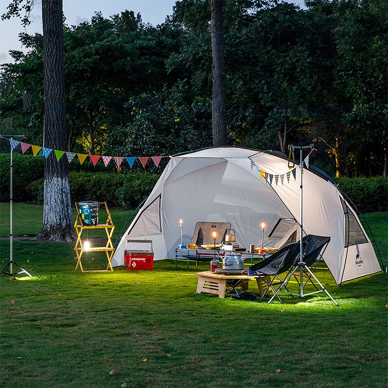 Lều cắm trại 4 người Naturehike Foldable Waterproof Single Layer Tent NH18Z001-P - 9551