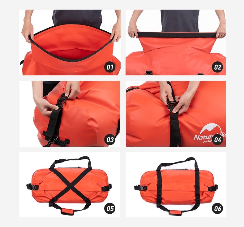 Túi khô chống nước 120L Naturehike Waterproof Bag Beach Swimming NH20FSB03 - 9604
