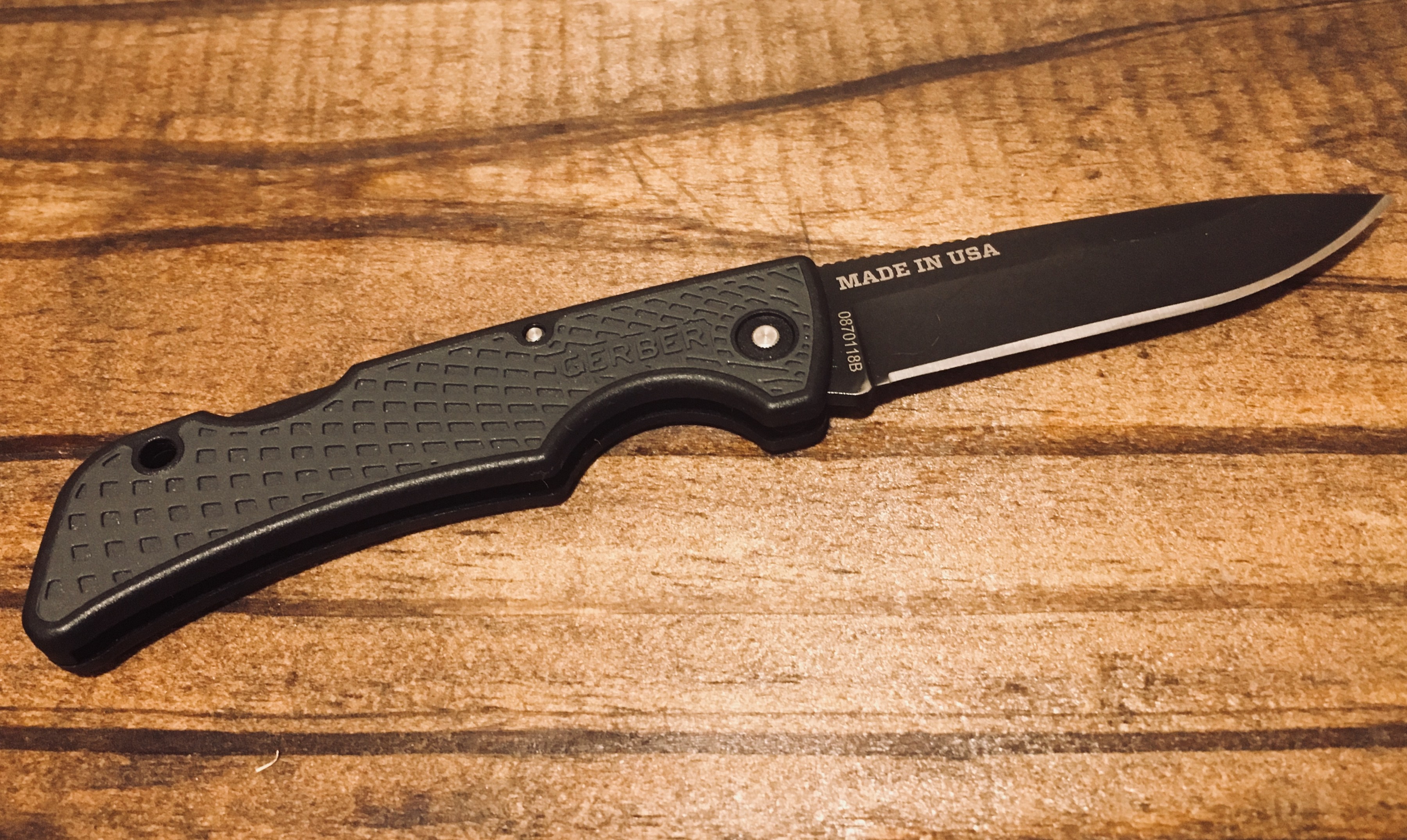 Dao xếp dã ngoại Gerber US1 Folding Knife Fine Edge (31-003040) - 9496