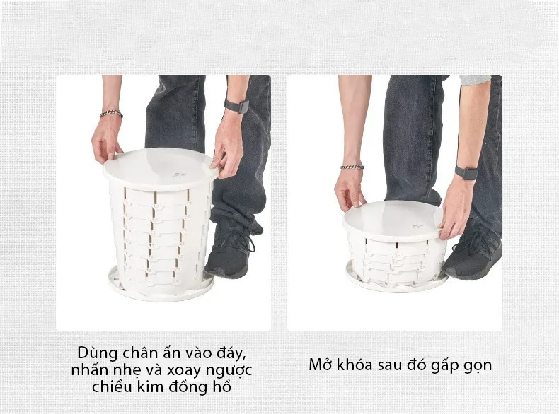 Bồn vệ sinh gấp gọn Naturehike Outdoor folding portable toilet NH22SJ00B