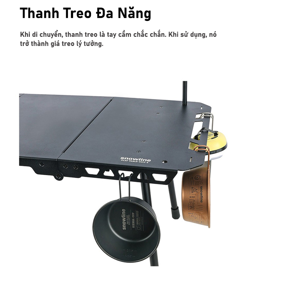 Bàn gấp đa năng Snowline Flat Table Unit 3 SNI5UTA003