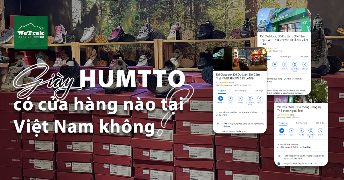 Địa điểm bán giày Humtto chính hãng tại Việt Nam