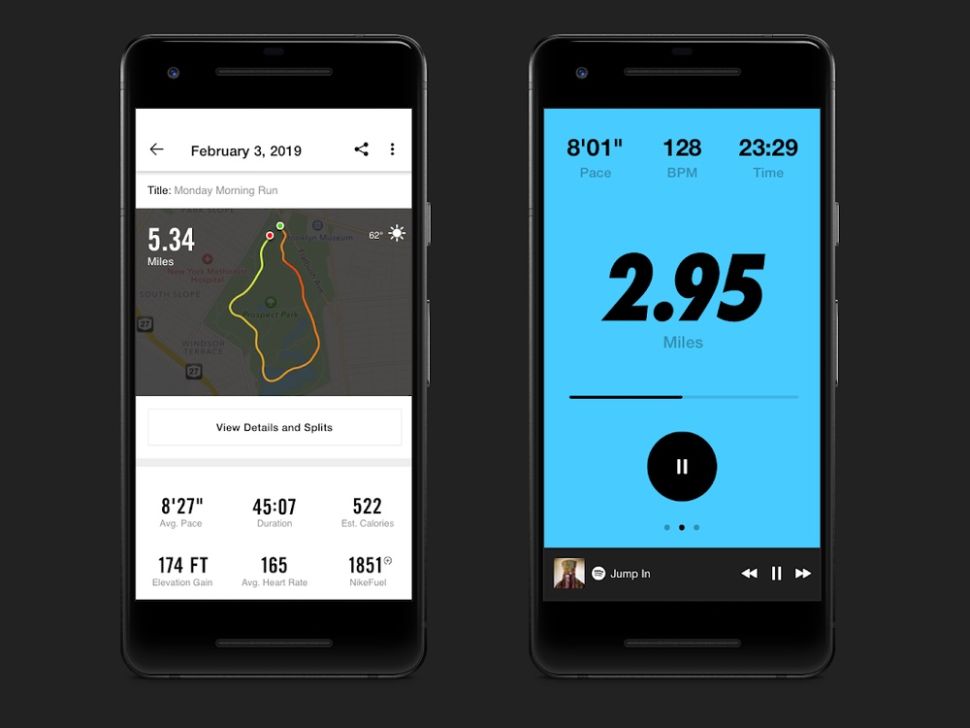 App chạy bộ Nike Run Club