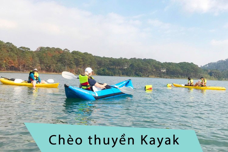 Trò chơi cắm trại chèo thuyền Kayak