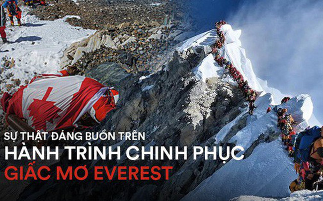 Những bức hình ám ảnh nhất trên đường chinh phục đỉnh Everest: Từ các 
