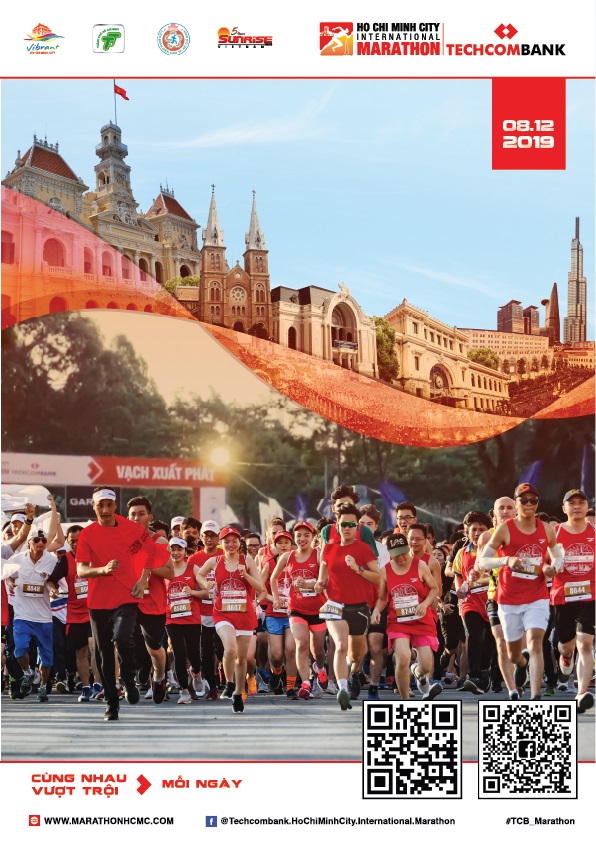 Techcombank Ho Chi Minh City International Marathon 2019 tăng tiền thưởng, mục tiêu vạn người tham gia