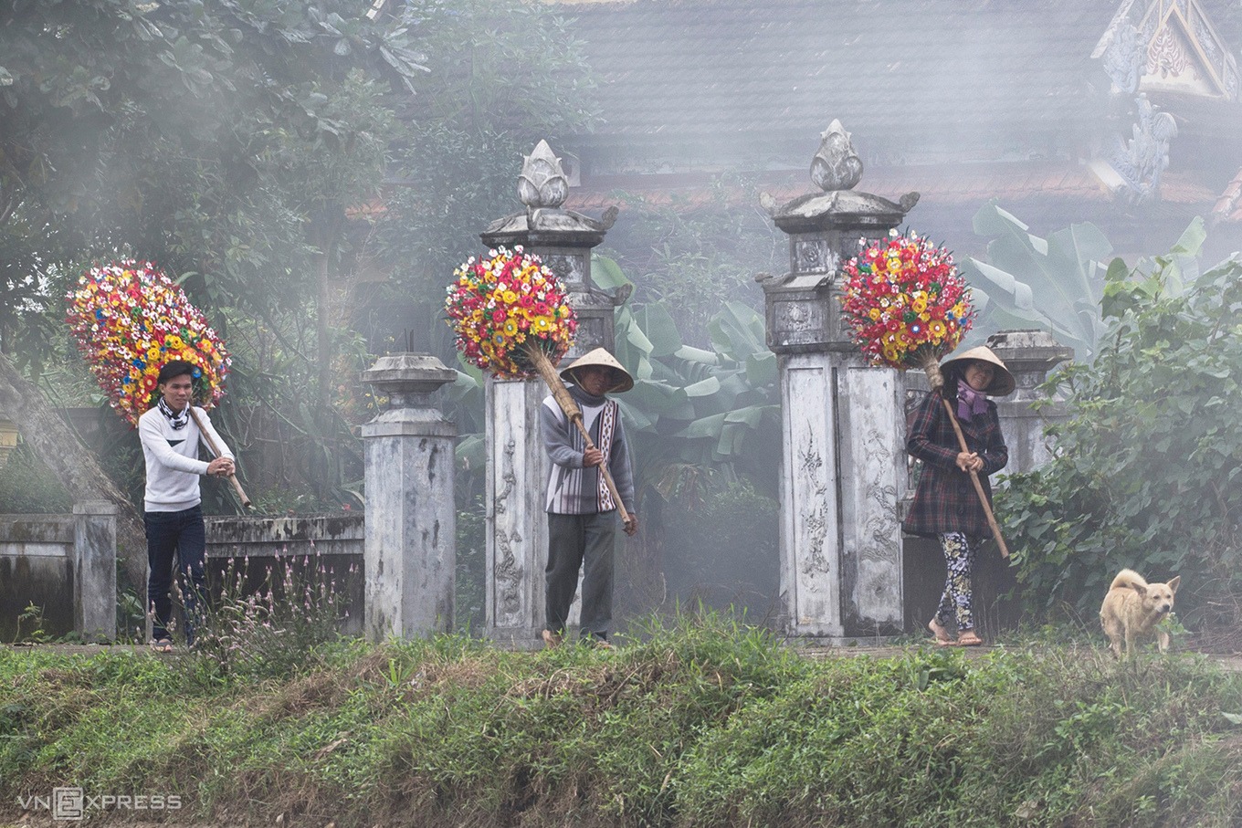Khám phá cái tết đầy sắc màu ở làng hoa giấy Thanh Tiên3