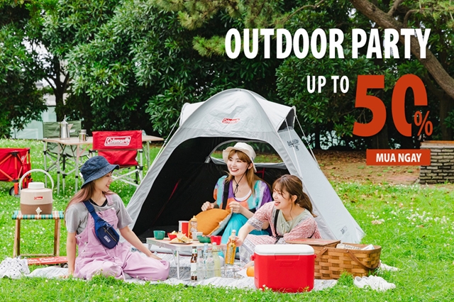 Banner outdoor party mobile