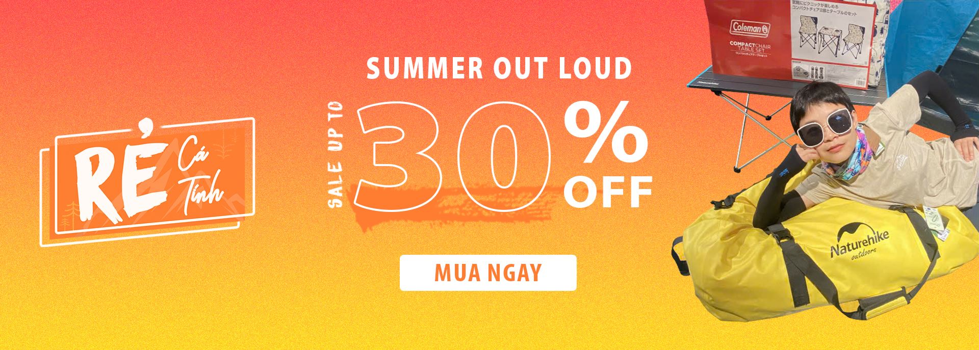 Banner Summer out loud 30% PC