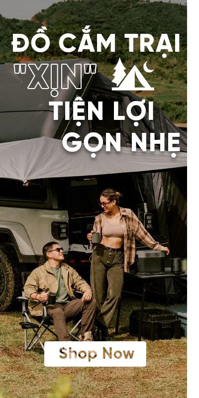 [col-3] Banner Đồ cắm trại gọn nhẹ