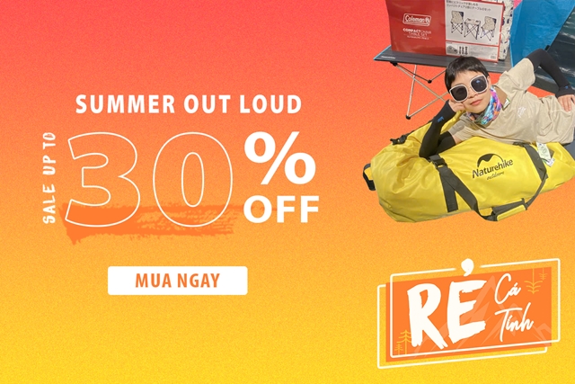 Banner Summer out loud 30% Mobile
