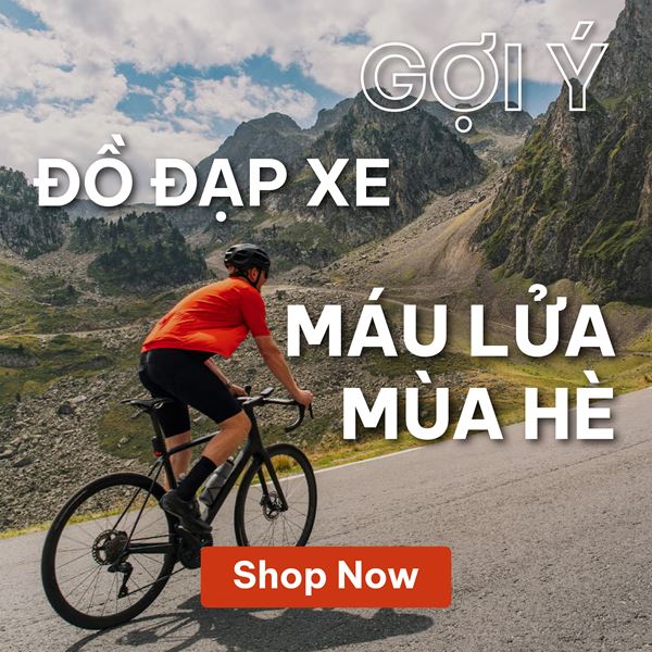 Banner đạp xe mùa hè Mobile