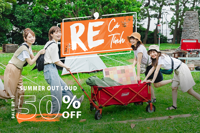 Banner Summer out loud 50% Mobile