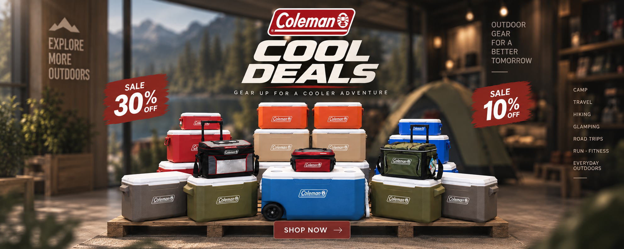 Coleman Hàng Xịn Giá Xịn Desktop