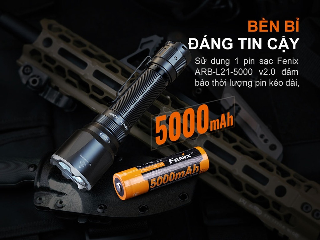 Đèn pin chiến thuật cầm tay Fenix Tactical Flashlight TK22R