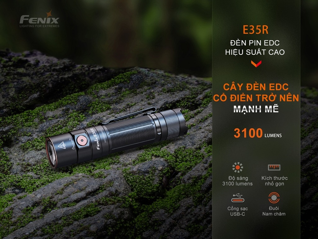 Đèn pin cầm tay Fenix Flashlight E35R 