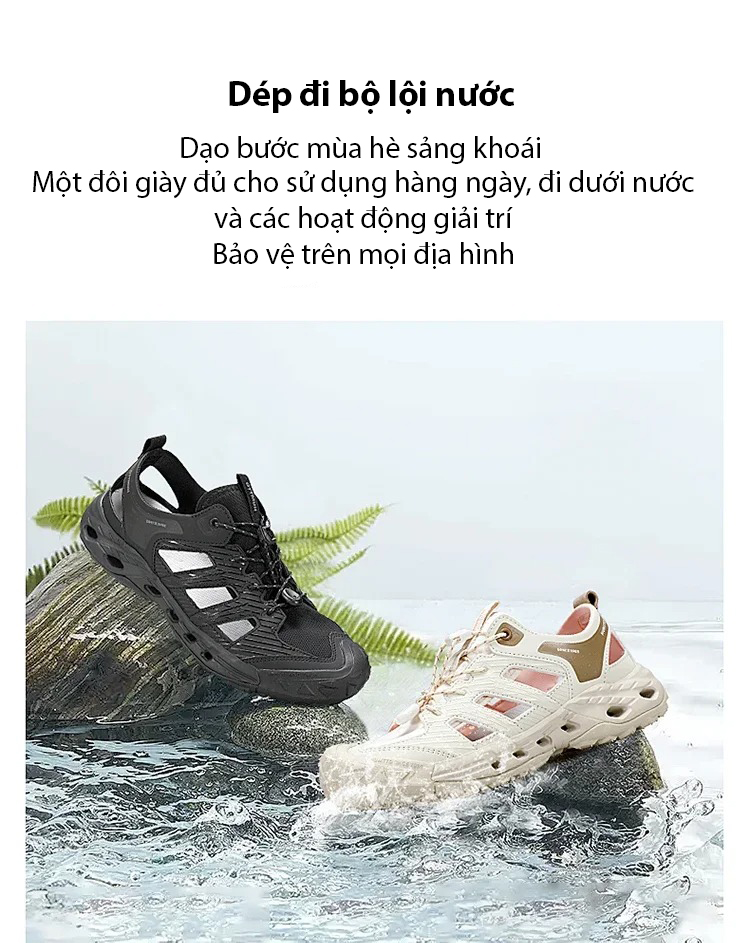 Dép sandal nữ Humtto Beach Sandals 660801B-4