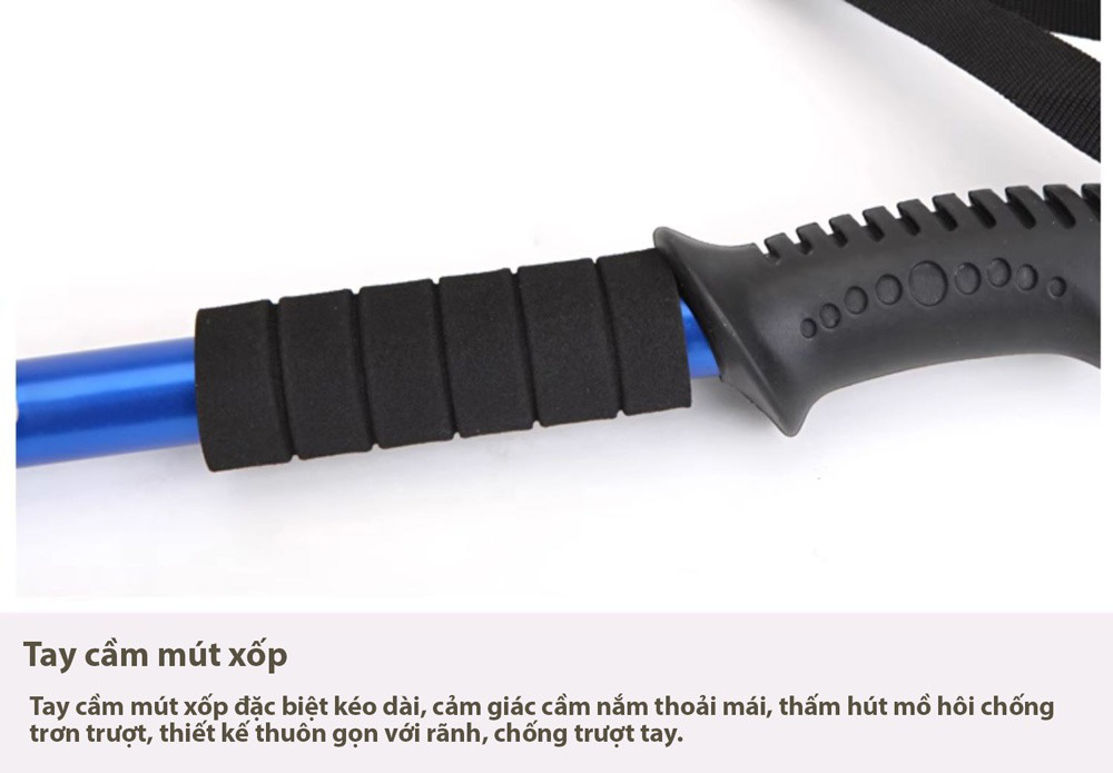 Gậy leo núi chống sốc Gothiar Anti Shock Trekking Pole GT250002-103