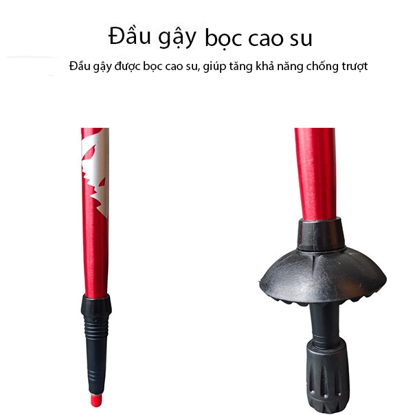 Gậy leo núi gấp gọn Gothiar Ultralight Trekking Pole GT250002-N85
