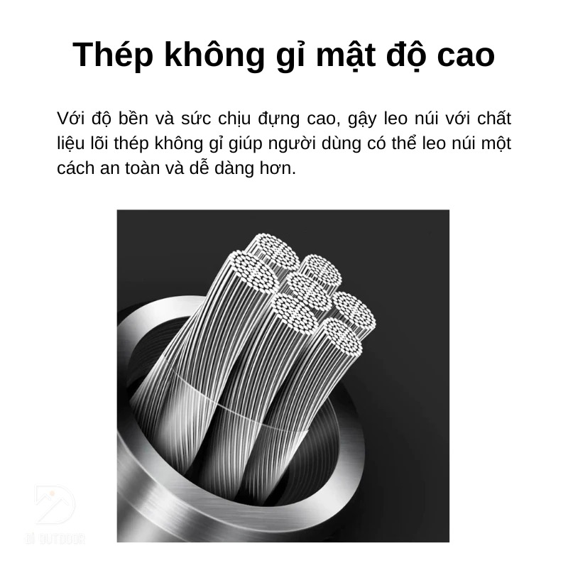 Gậy leo núi gấp gọn Necasil Ultralight Trekking Pole N82