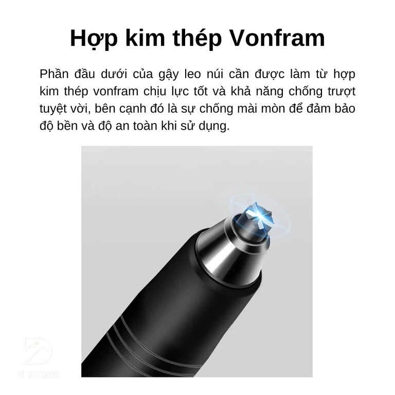 Gậy leo núi gấp gọn Necasil Ultralight Trekking Pole N82
