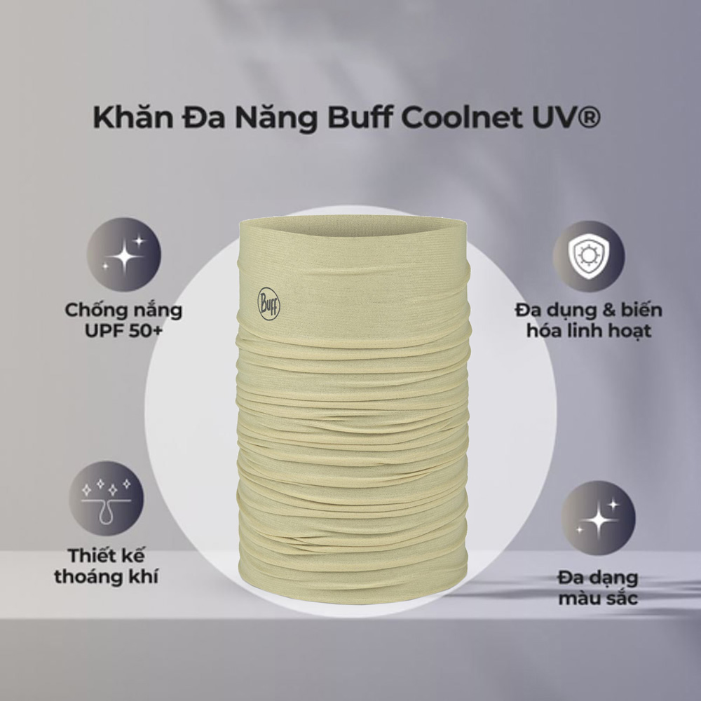 Khăn đa năng Buff Coolnet UV+ Solid Pistachio
