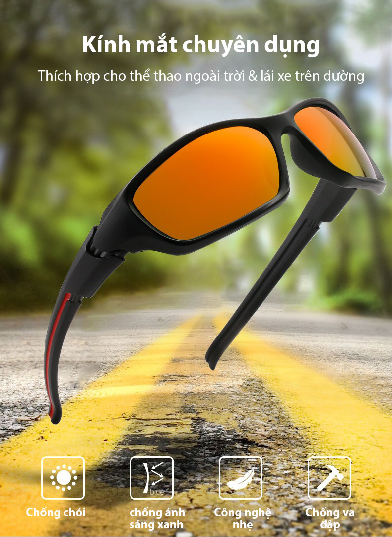 Kính mát đạp xe Cycling Sunglasses