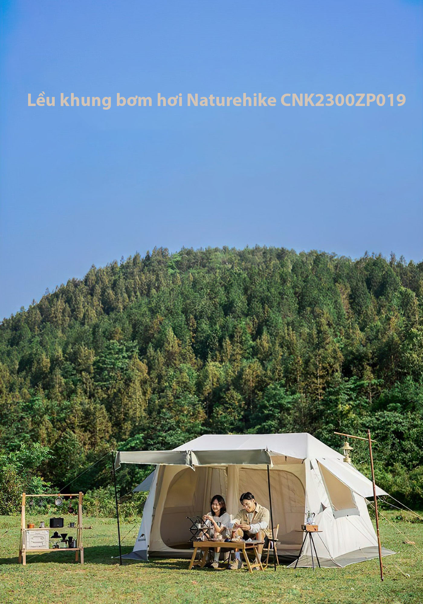 Lều khung bơm hơi Naturehike Inflatable Tent Glamping Village 8.5 CNK2300ZP019