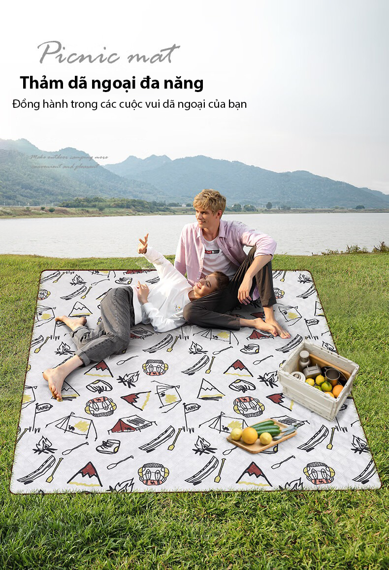 Thảm dã ngoại Camel Ultrasonic Picnic Mat 1142253005