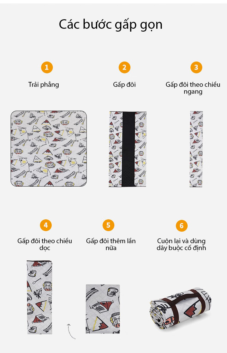 Thảm dã ngoại Camel Ultrasonic Picnic Mat 1142253005