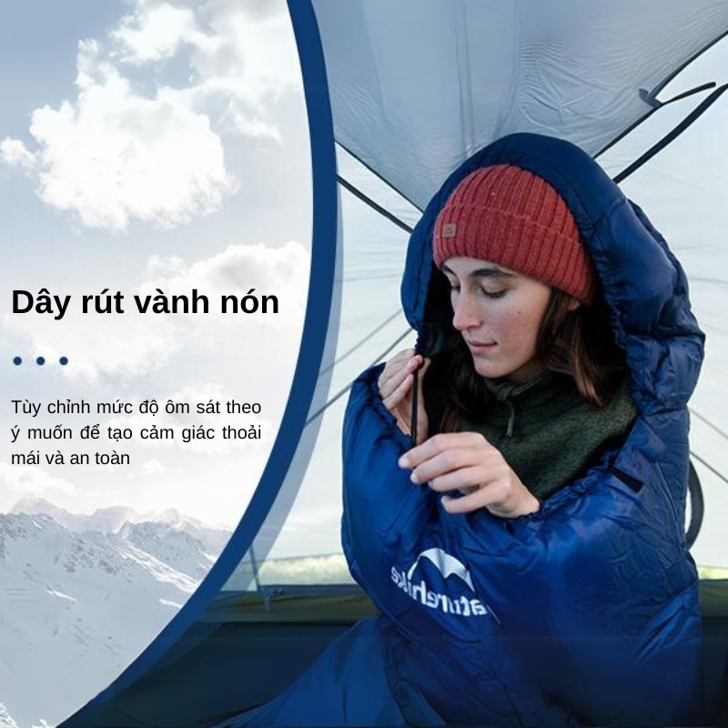 Túi ngủ mùa đông Naturehike Lightweight Winter Sleeping Bag CNK2300SD014