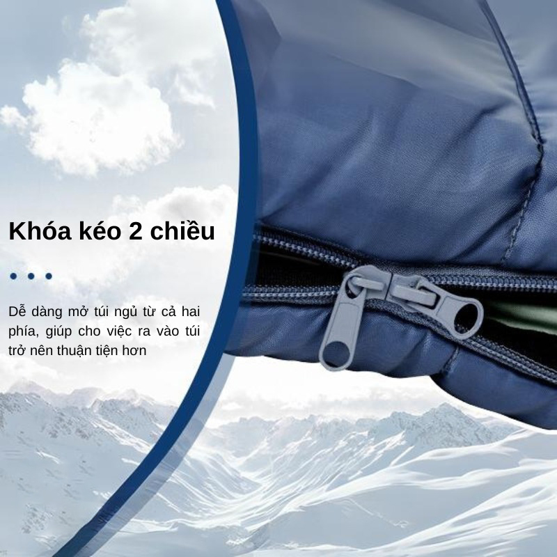 Túi ngủ mùa đông Naturehike Lightweight Winter Sleeping Bag CNK2300SD014