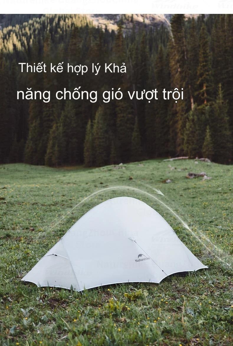 Lều cắm trại 2 người Naturehike Ultralight Cloud Up CNK2450WS017