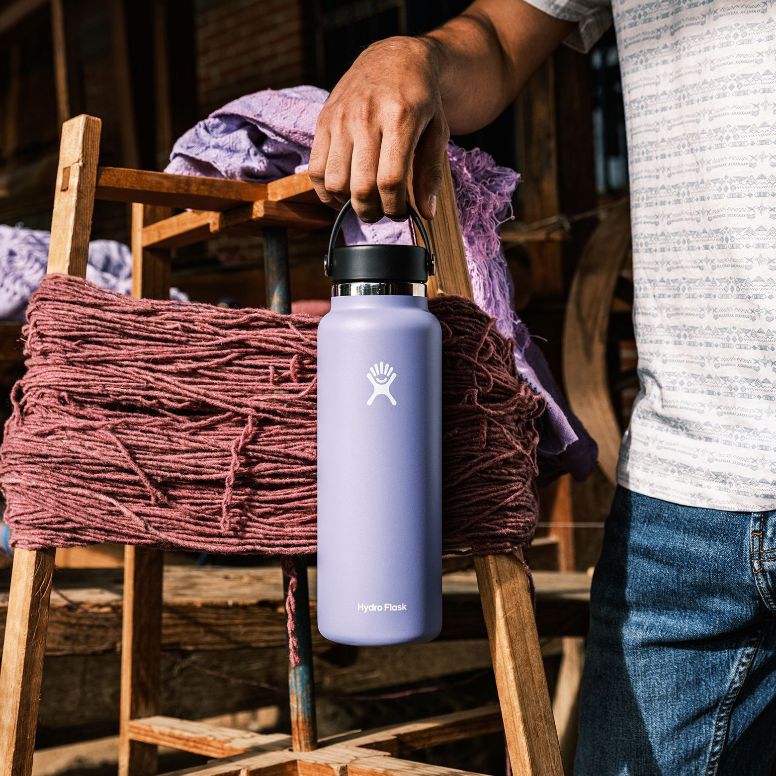 Bình nước giữ nhiệt Hydro Flask Wide Flex Cap 40 OZ W40BTS