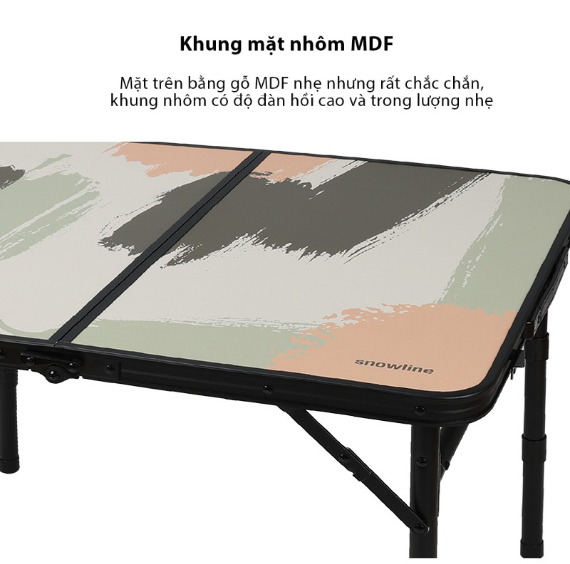 Bàn gấp dã ngoại Snowline Easy 3 Folding Table SNF5UTA003