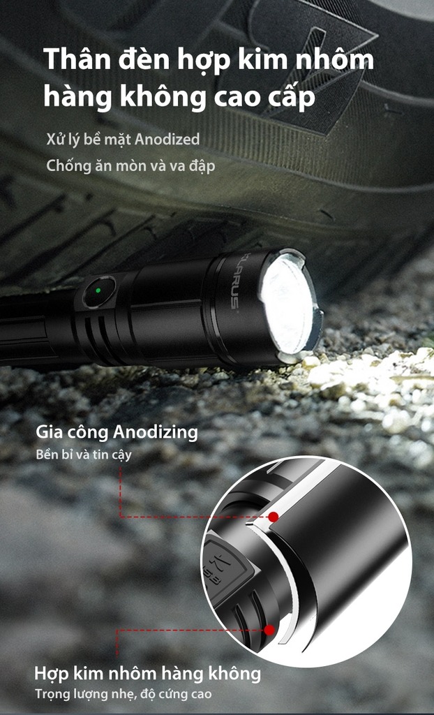 Đèn pin cầm tay Klarus Flashlight A2 Pro