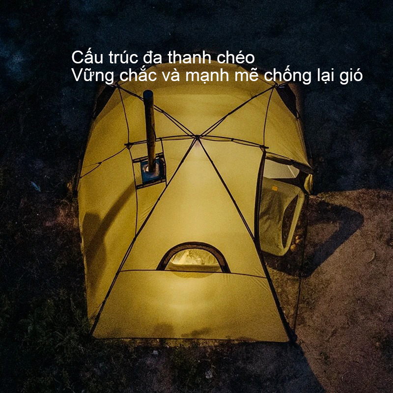 Lều 2 phòng siêu nhẹ Naturehike Ultralight 2 Room Tent CNK2450WS029