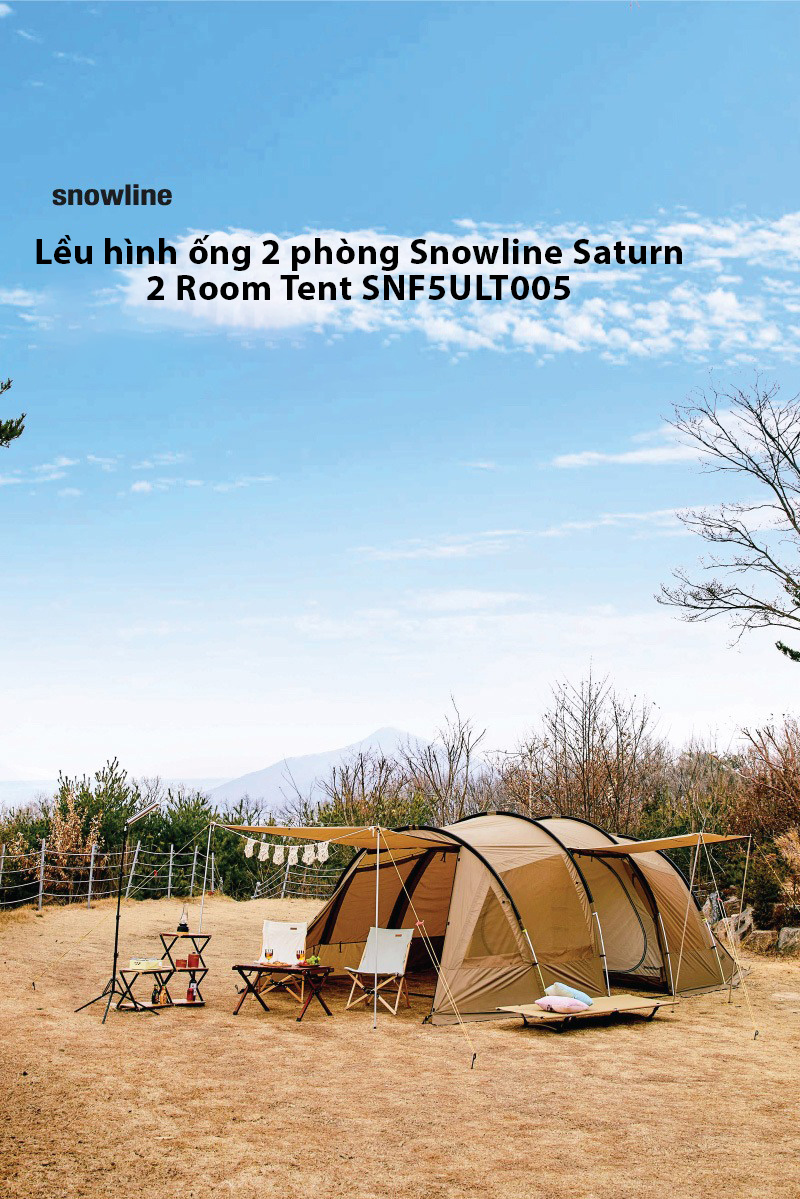 Lều hình ống 2 phòng Snowline Saturn 2 Room Tent SNF5ULT005