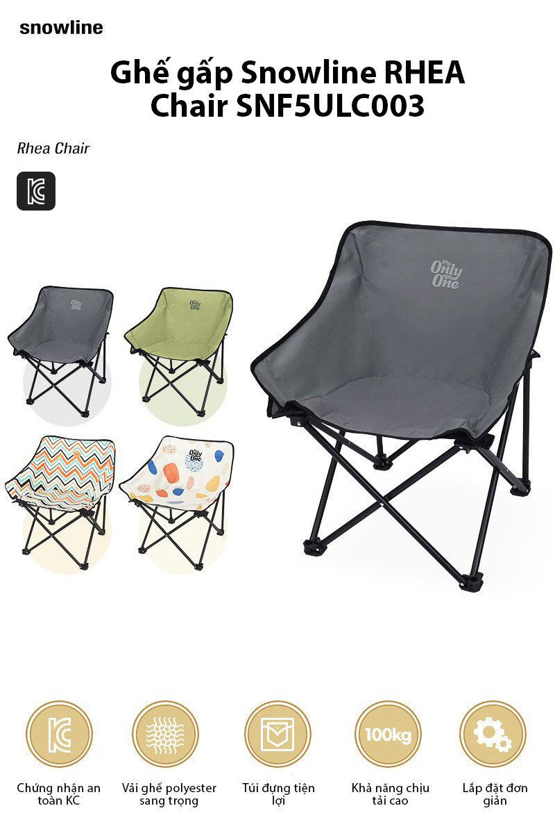 Ghế gấp Snowline RHEA Chair SNF5ULC003