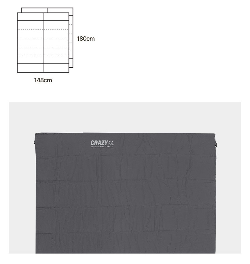 Túi ngủ Snowline Sleeping Soft Warm 400 Crazy CRH5USB001