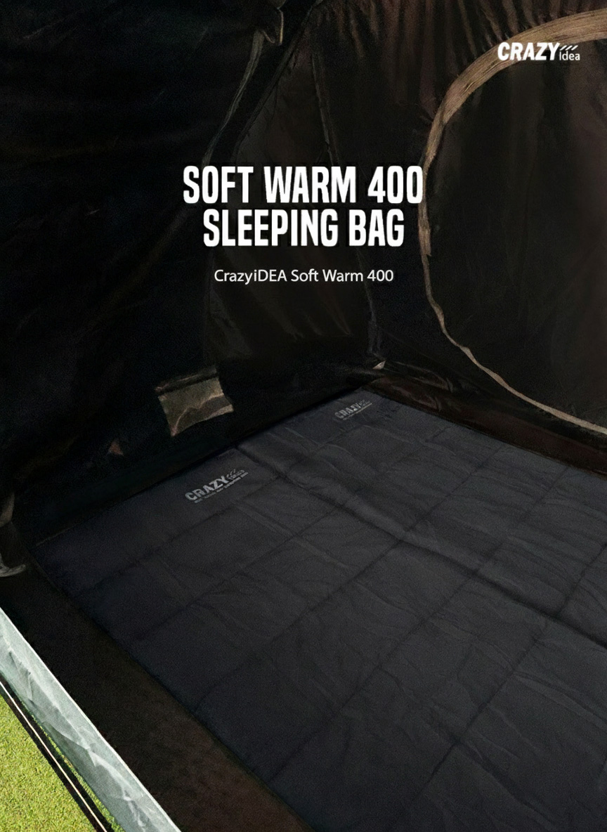 Túi ngủ Snowline Sleeping Soft Warm 400 Crazy CRH5USB001