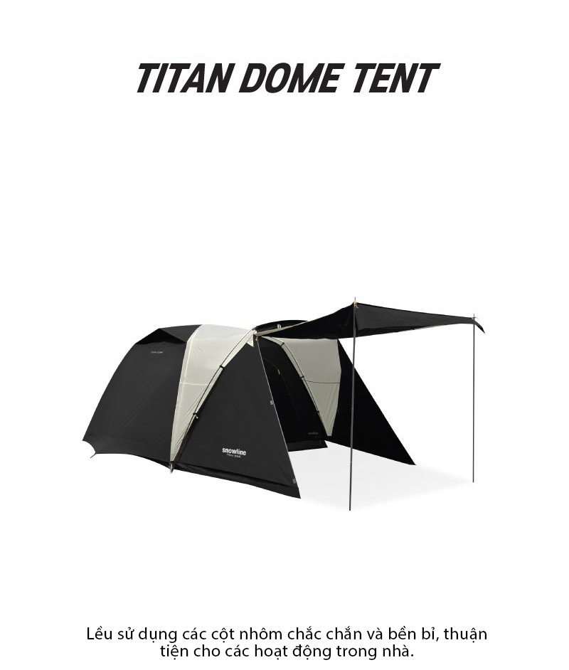Lều cắm trại 4 người Snowline Titan Dome Tent SND5ULT010