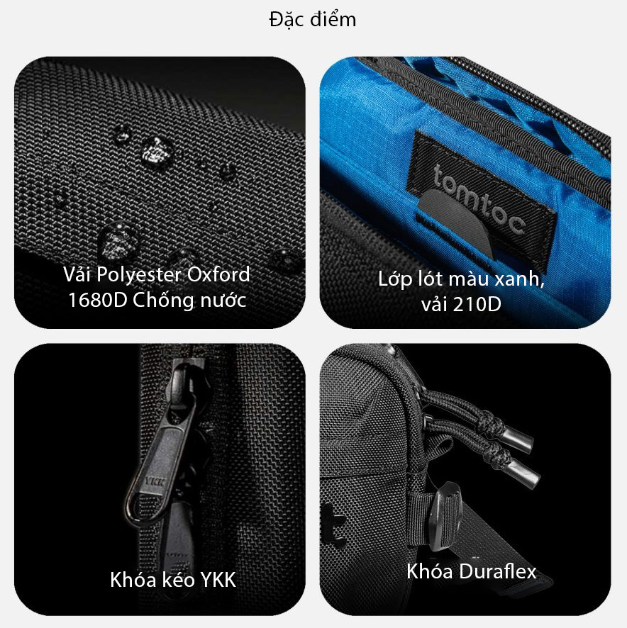 Túi đeo chéo Tomtoc Sling Bag T26S1D1