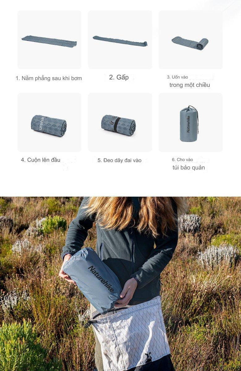 Túi ngủ siêu nhẹ Naturehike Camping Ultralichte CNK2300DZ013