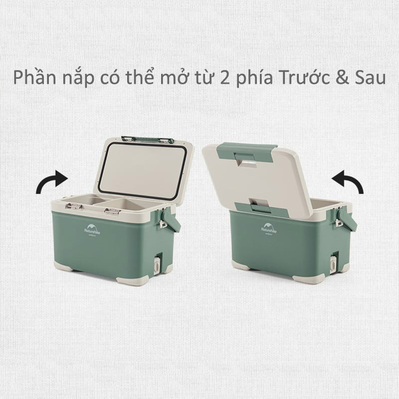 Thùng đá giữ nhiệt 2 chiều Naturehike Ice Cooler NH21SNX05