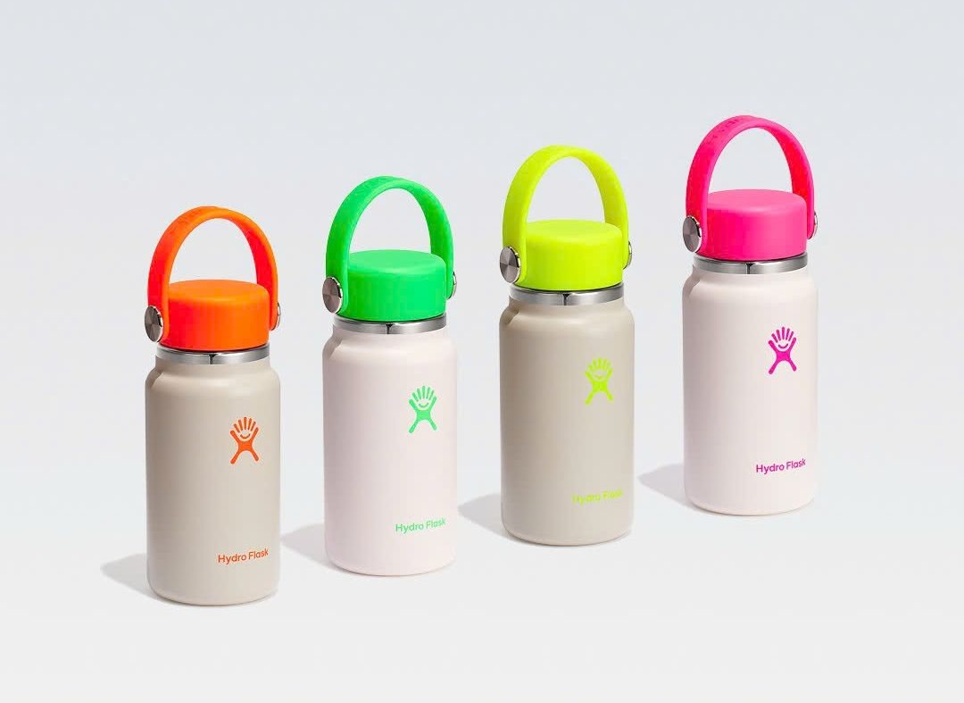 Bình nước giữ nhiệt 200ml Hydro Flask Micro Hydro Mini Bottle Neon  6.7 OZ LE-TNY200