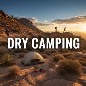 Cắm trại khan nước (Dry Camping) là gì?