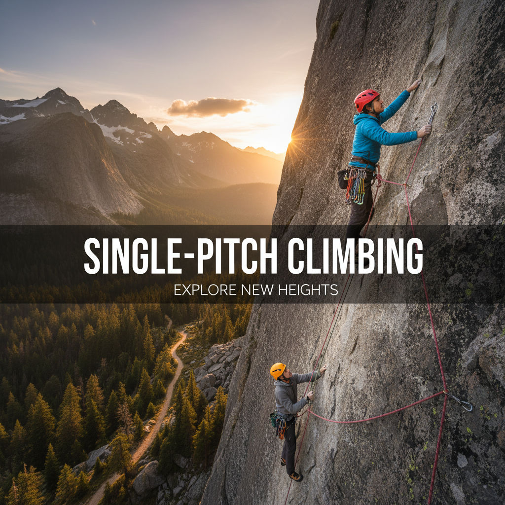 Leo 1 chặng (Single-Pitch Climbing) là gì?